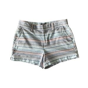 Gap Striped 3” Multicolor Mid Rise Shorts Size 4
